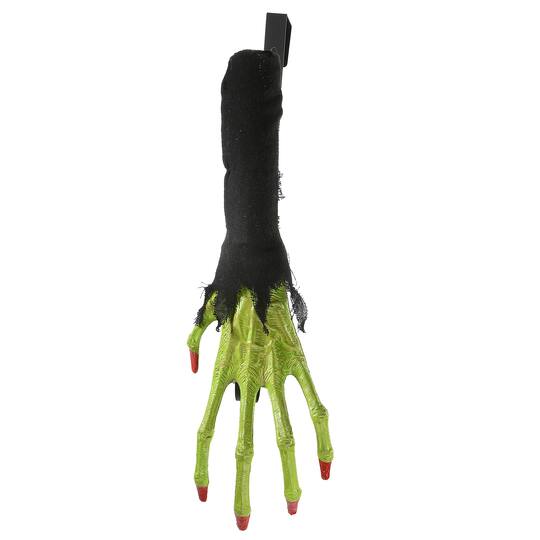 18" Green Zombie Hand Wreath Hanger